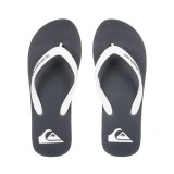 Ανδρικές Σαγιονάρες Λευκές-Μαύρες - Quiksilver Molokai Core Εικόνα 