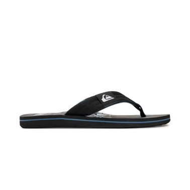 Ανδρικές Σαγιονάρες Μαύρες - Quiksilver Molokai Layback II