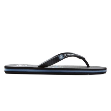 Ανδρικές Σαγιονάρες Μαύρες - Quiksilver Molokai Stripe
