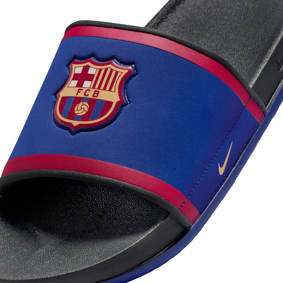 Ανδρικές Παντόφλες Μπλε - Nike Offcourt Barcelona FC