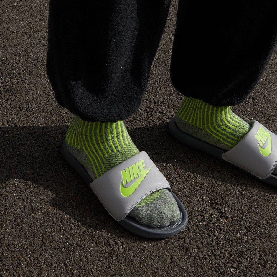 Ανδρικές Παντόφλες Γκρι - Nike Victori One