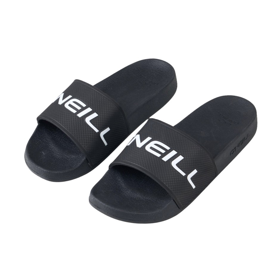 Men's Slides Black - O'Neill Logo