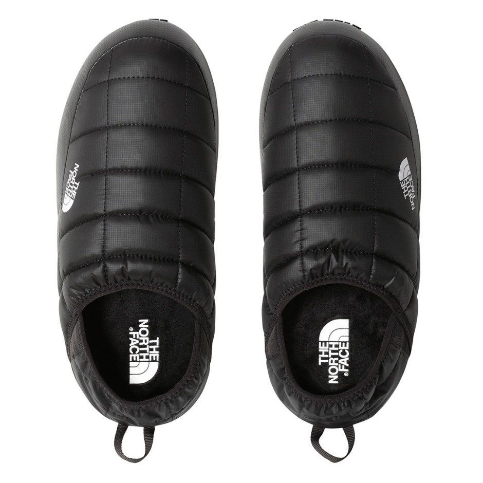 Ανδρικές Παντόφλες Μαύρες - The North Face Thermoball Traction V Mules