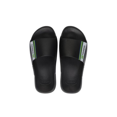 HAVAIANAS HAV. SLIDE BRASIL 4147319-0090 Black