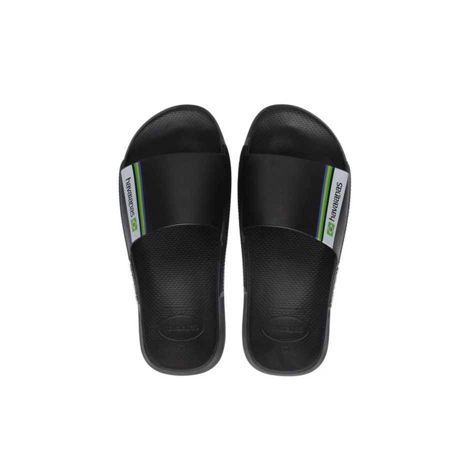 HAVAIANAS HAV. SLIDE BRASIL 4147319-0090 Black