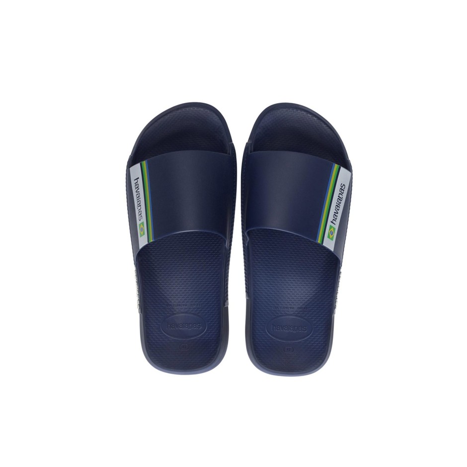 HAVAIANAS HAV. SLIDE BRASIL 4147319-0555 Blue