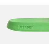 SUPERDRY SDCD CODE ESSENTIAL POOL SLIDE MF310187A-92E Green Image 1