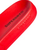 SUPERDRY CORE GRAPHIC POOL SLIDE MF310266A-OGS Red Image 2