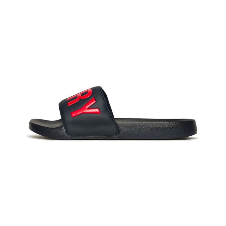 Ανδρικές Παντόφλες Μπλε - Superdry Core Graphic