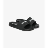 SUPERDRY LOGO POOL SLIDE MF310271A-AZD Black Image 1