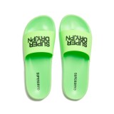 SUPERDRY SPORTSWEAR LOGO POOL SLIDE MF310268A-27Y Lime Image 2