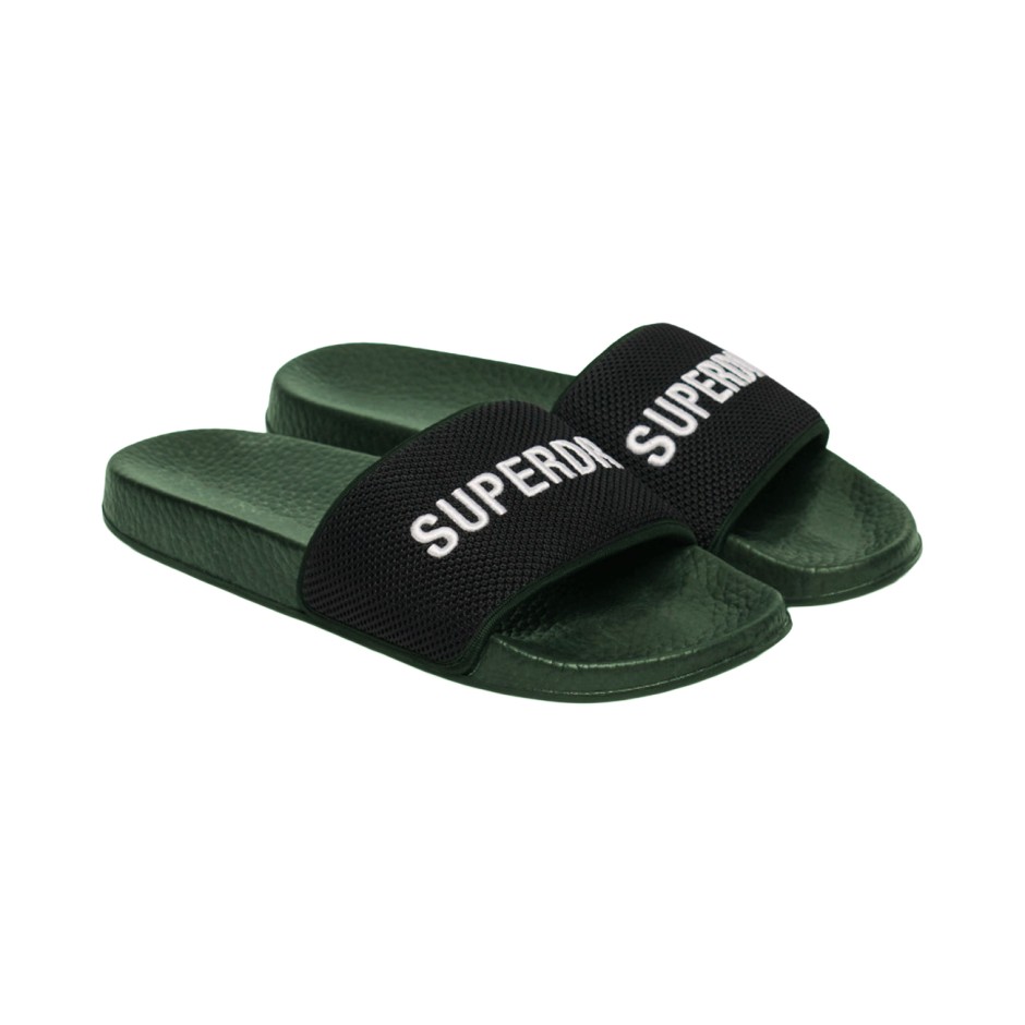 Ανδρικές Παντόφλες Λαδί - Superdry Mesh