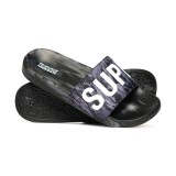 SUPERDRY CORE CAMO POOL SLIDE MF310278A-9TO Grey Image 