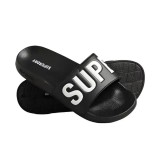 SUPERDRY CORE GRAPHIC POOL SLIDE MF310266A-33B Black Image 