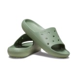 CROCS CLASSIC SLIDE V2 209401-308 OLIVE Image 0