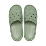 CROCS CLASSIC SLIDE V2 209401-308 OLIVE Image 1