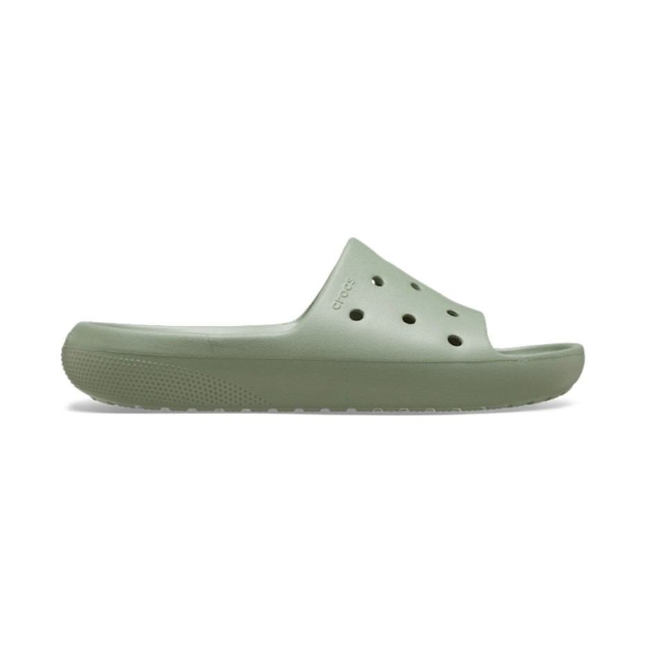 CROCS CLASSIC SLIDE V2 209401-308 OLIVE