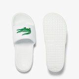 Men's Slides White - Lacoste Serve Slides 1.0 Image 4