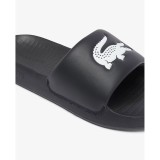 Ανδρικές Παντόφλες Μαύρες - Lacoste Serve Slides 1.0 Εικόνα 2