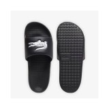 Ανδρικές Παντόφλες Μαύρες - Lacoste Serve Slides 1.0 Εικόνα 3