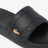 Men's Slides Black - Lacoste Serve Slide Hybrid Image 3