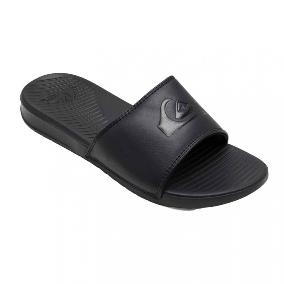 Ανδρικές Παντόφλες Μαύρες - Quiksilver Bright Coast Slide