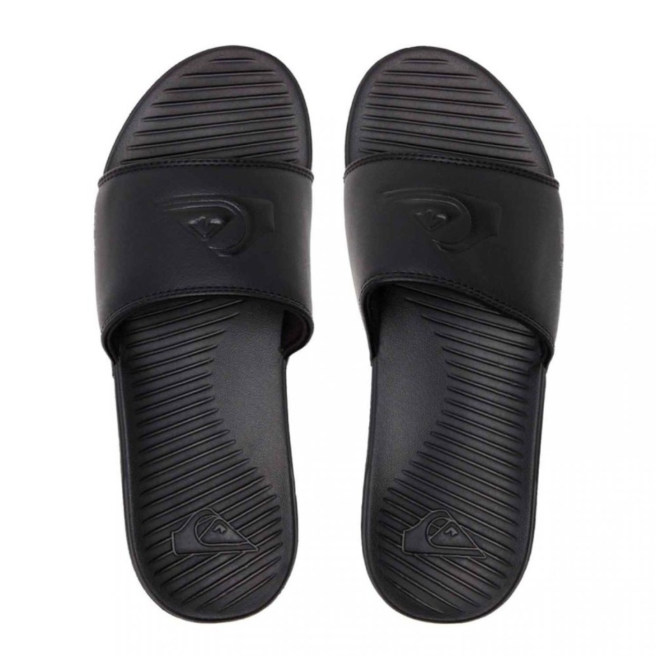 Ανδρικές Παντόφλες Μαύρες - Quiksilver Bright Coast Slide