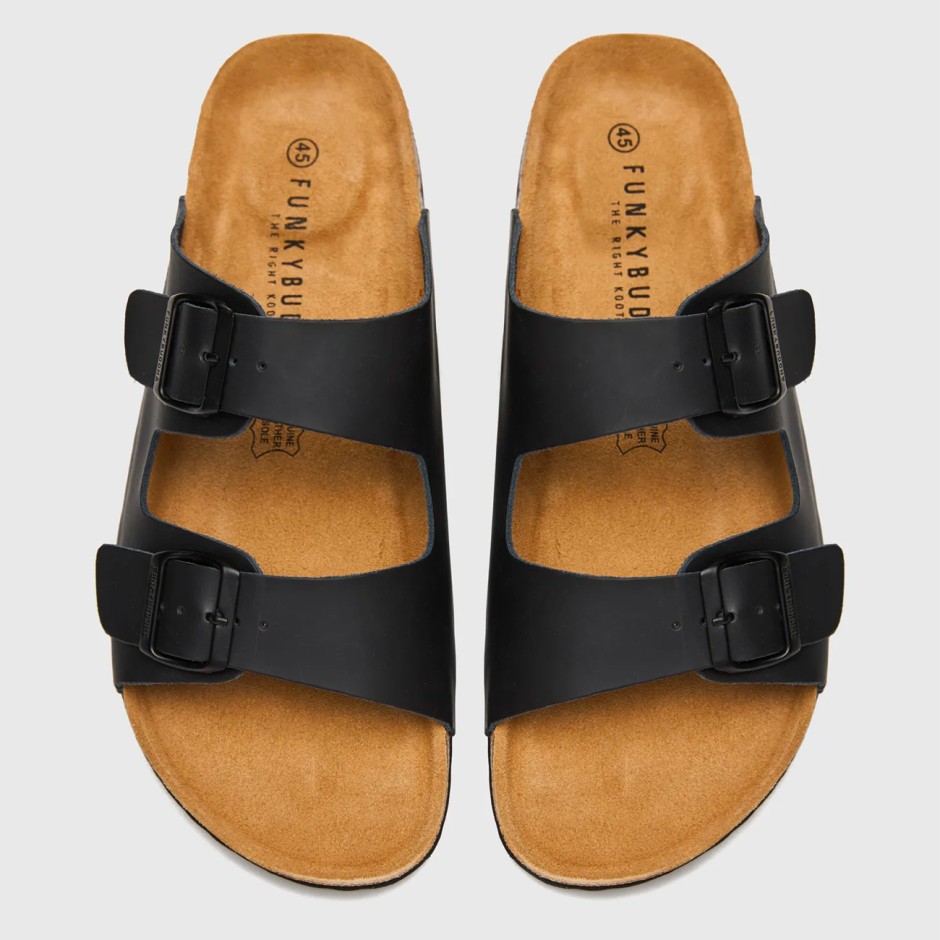 Men's Sandals Black - Funky Buddha