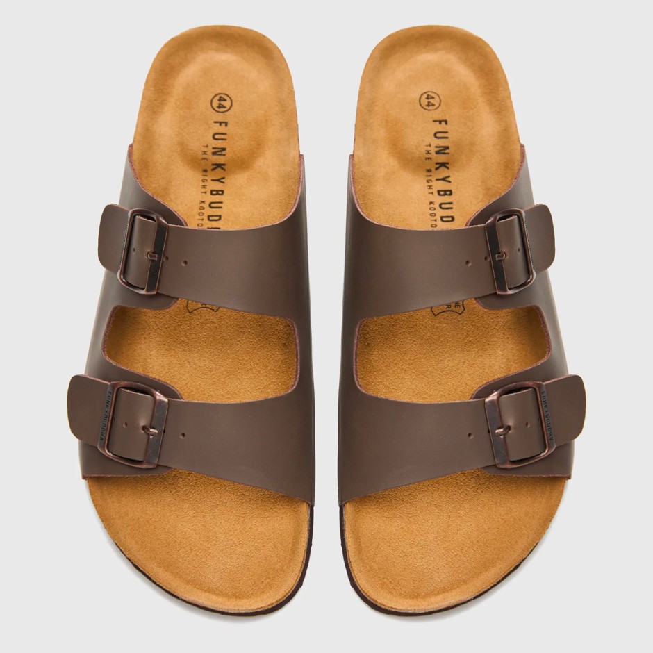 Men's Sandals Beige - Funky Buddha