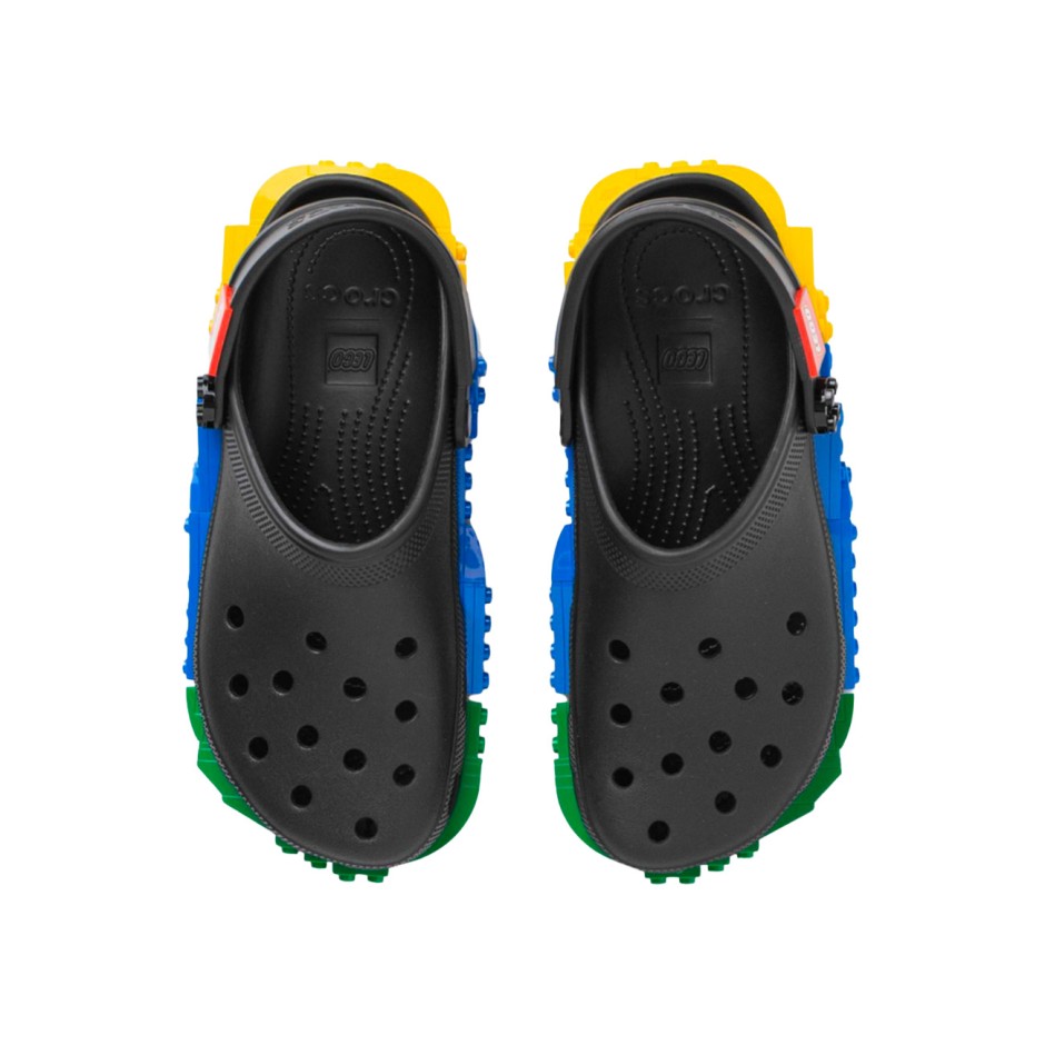 Ανδρικά Σανδάλια Μαύρα - Crocs x Lego 4LW System Clog