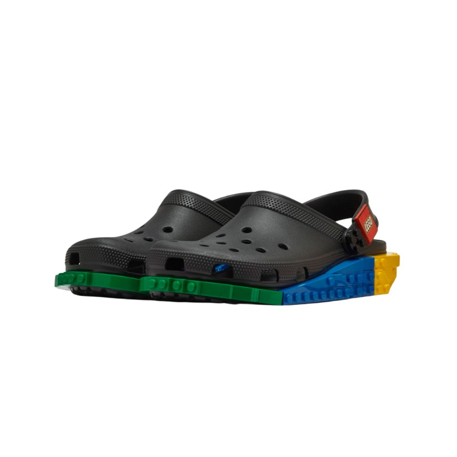 Ανδρικά Σανδάλια Μαύρα - Crocs x Lego 4LW System Clog