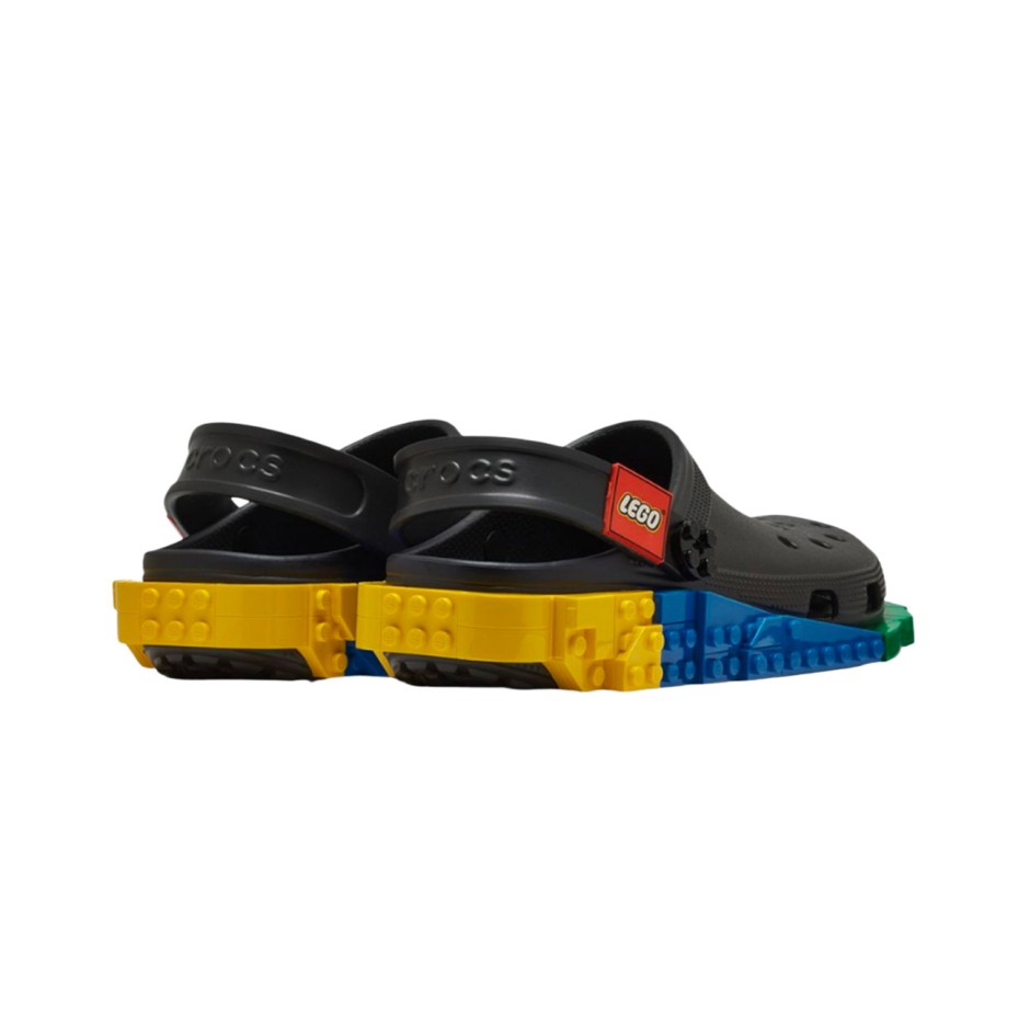 Ανδρικά Σανδάλια Μαύρα - Crocs x Lego 4LW System Clog