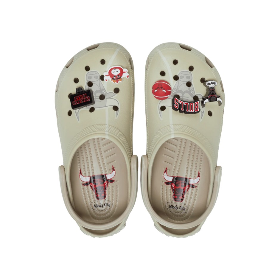 Ανδρικά Σανδάλια Πολύχρωμα - Crocs NBA Bulls Elevated Classic