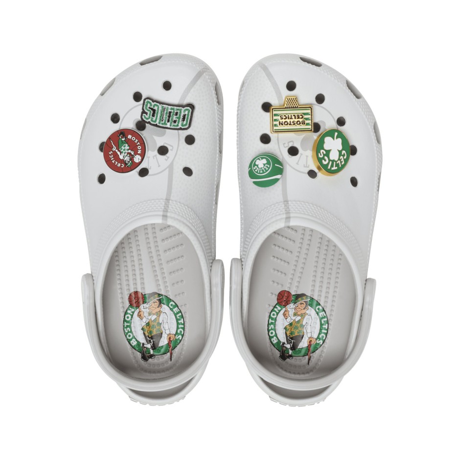 Ανδρικά Σανδάλια Πολύχρωμα - Crocs NBA Celtics Elevated Classic