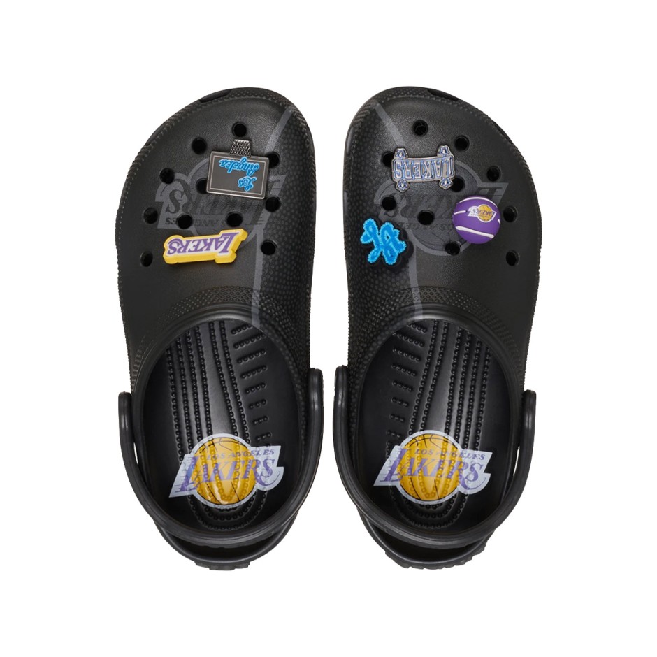 Ανδρικά Σανδάλια Πολύχρωμα - Crocs NBA Lakers Elevated Classic