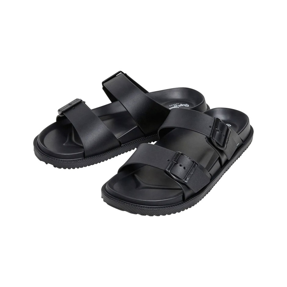 Men's Sandals Black - Pepe Jeans Ocean Brand 