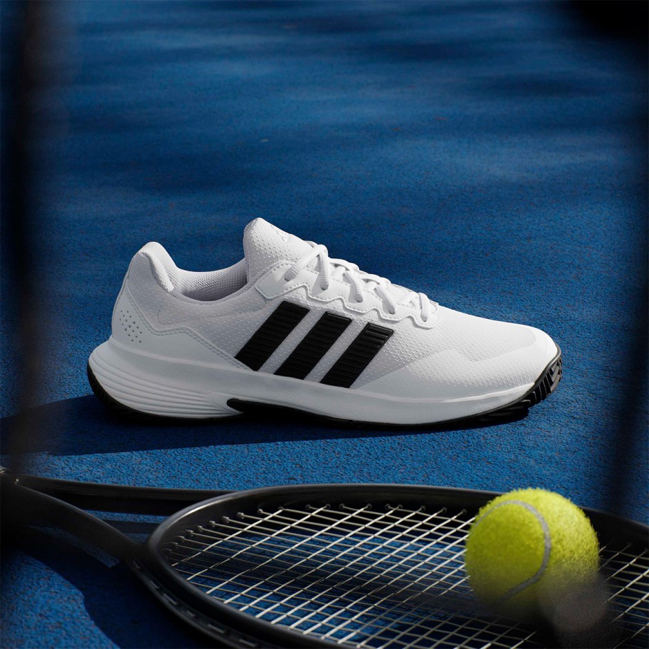 Ανδρικά Παπούτσια Τένις Λευκά - adidas Performance Gamecourt 2