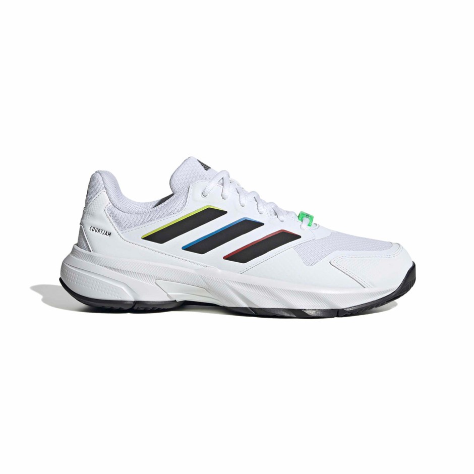 Ανδρικά Παπούτσια Τένις Λευκά - adidas Performance CourtJam Control 3