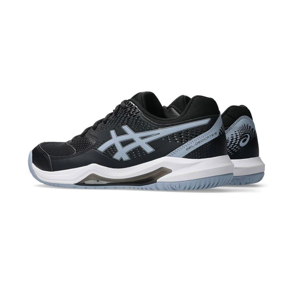 Ανδρικά Παπούτσια Τένις Μαύρα - ASICS GEL-DEDICATE 8