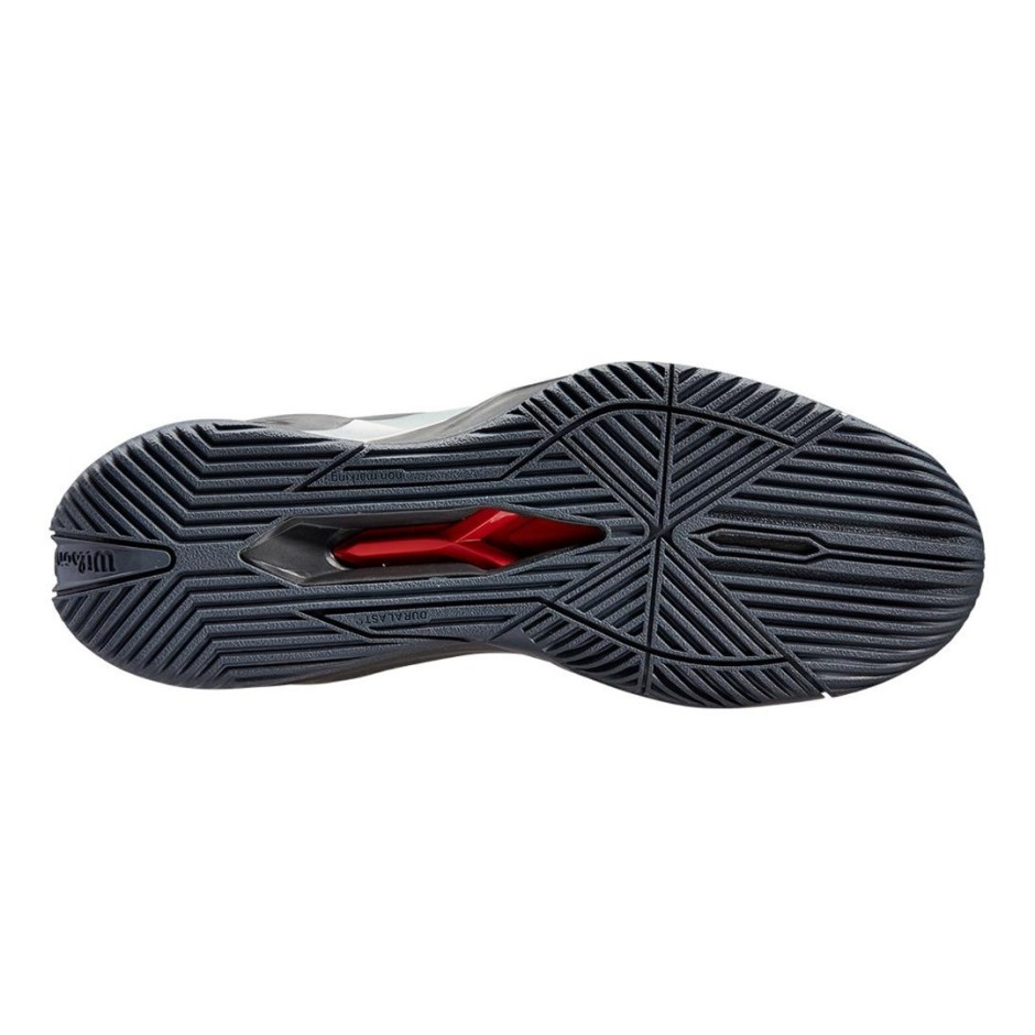 Ανδρικά Παπούτσια Τένις Γκρι - Wilson Rush Pro 4.0 Shift