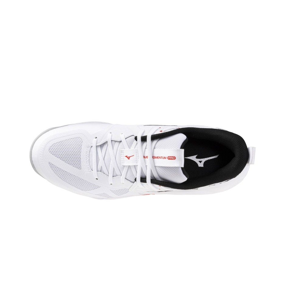 Ανδρικά Παπούτσια Βόλεϊ Λευκά - Mizuno Wave Momentum Pro