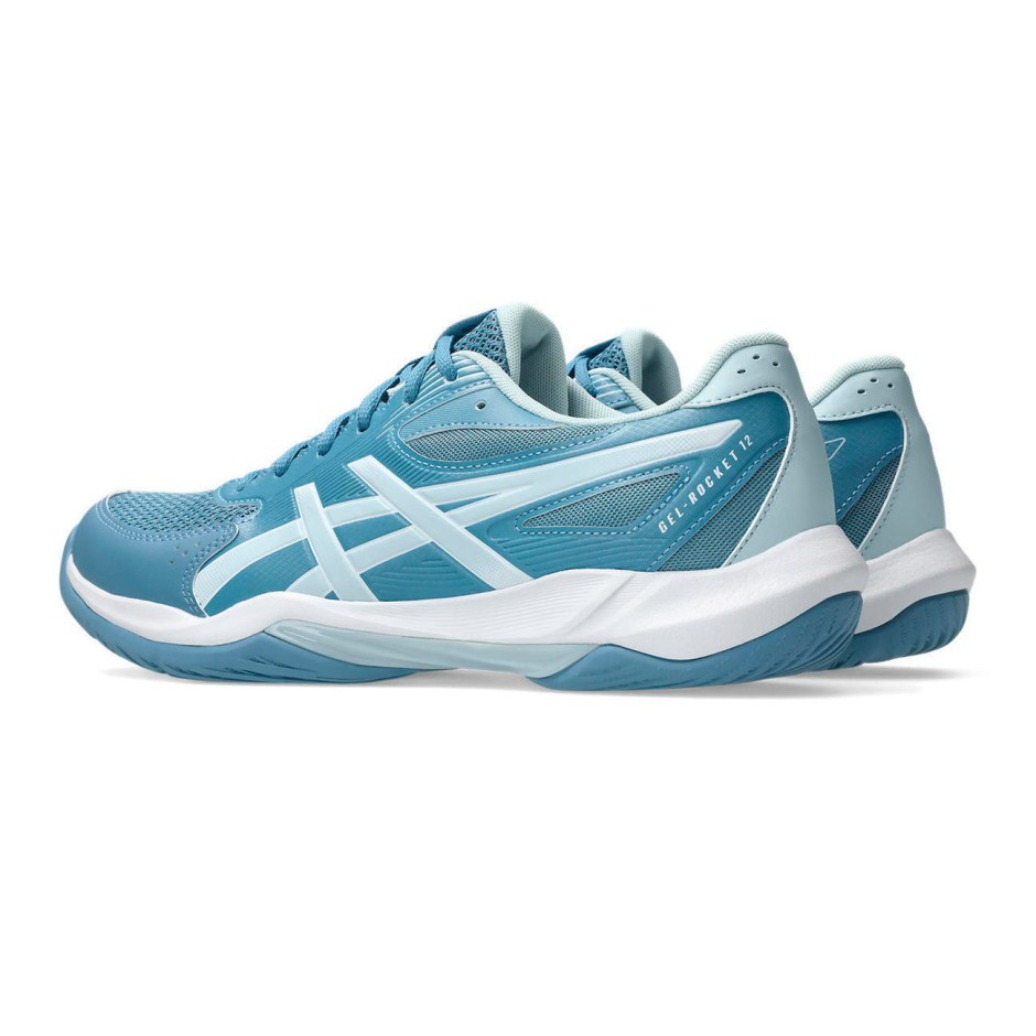 Ανδρικά Παπούτσια Βόλεϊ Πετρόλ - ASICS GEL-ROCKET 12