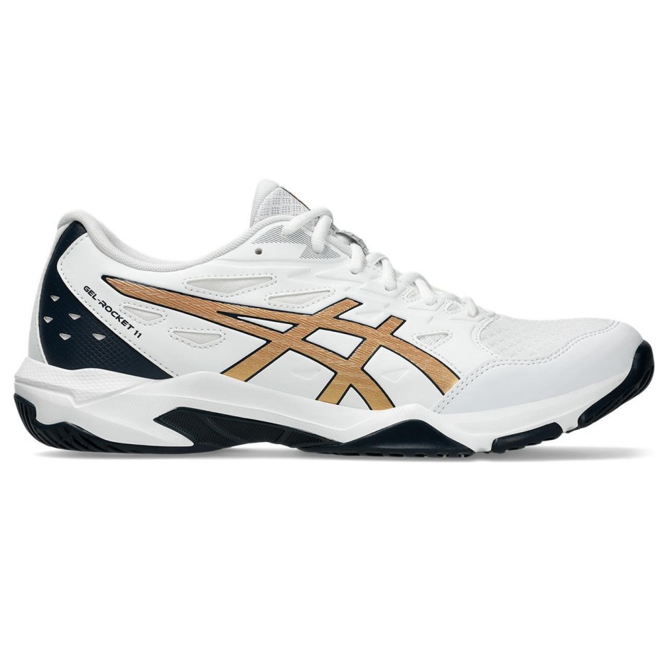 Ανδρικά Παπούτσια Βόλεϊ Λευκά - ASICS GEL-ROCKET 11