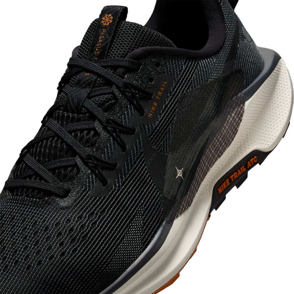 Ανδρικά Παπούτσια Trail Running Μαύρα - Nike Pegasus Trail 5