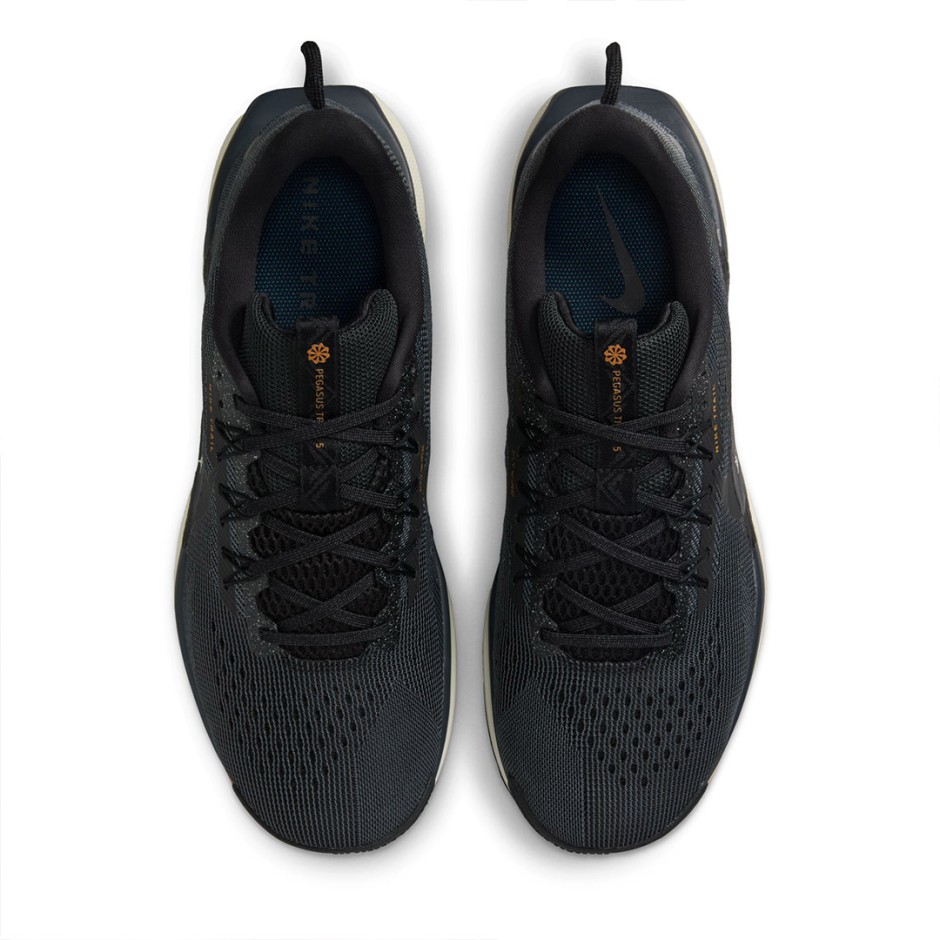 Ανδρικά Παπούτσια Trail Running Μαύρα - Nike Pegasus Trail 5