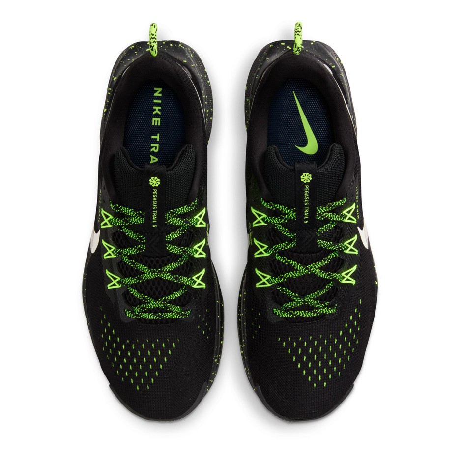Ανδρικά Παπούτσια Trail Running Μαύρα - Nike Pegasus Trail 5