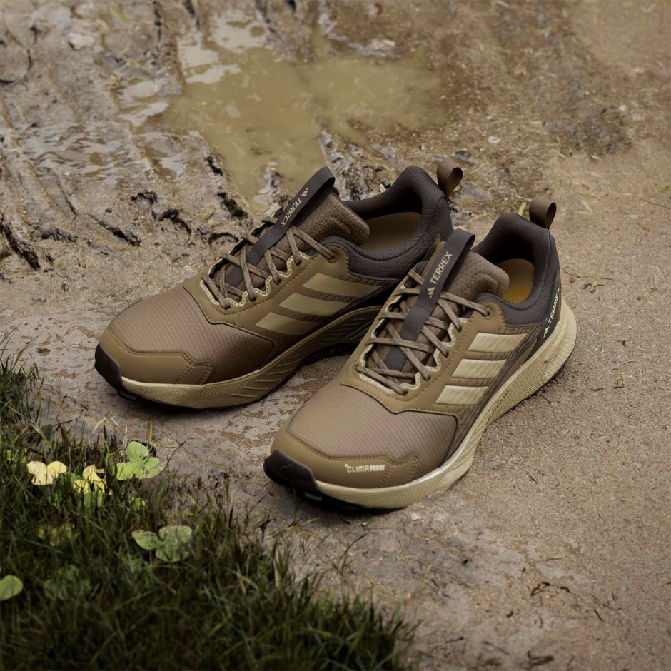 Ανδρικά Παπούτσια Trail Καφέ - adidas Performance Terrex Tracefinder 2 CLIMAPROOF