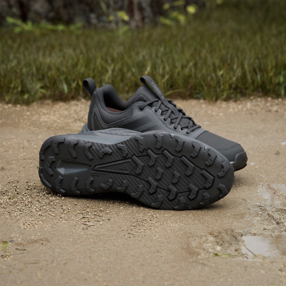 Ανδρικά Παπούτσια Trail Ανθρακί - adidas Performance Terrex Tracefinder 2 CLIMAPROOF