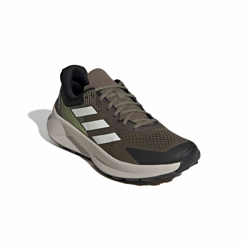 Men's Trail Running Shoes Olive - adidas Performance Terrex Soulstride Flow