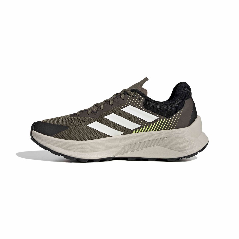 Men's Trail Running Shoes Olive - adidas Performance Terrex Soulstride Flow
